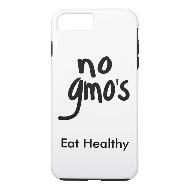 Funda De Case-Mate Para iPhone "Ningún OMG come blanco saludable con promoción de (Reverso)
