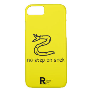 Funda Para iPhone 8/7 Ningún paso en la caja del teléfono de Snek