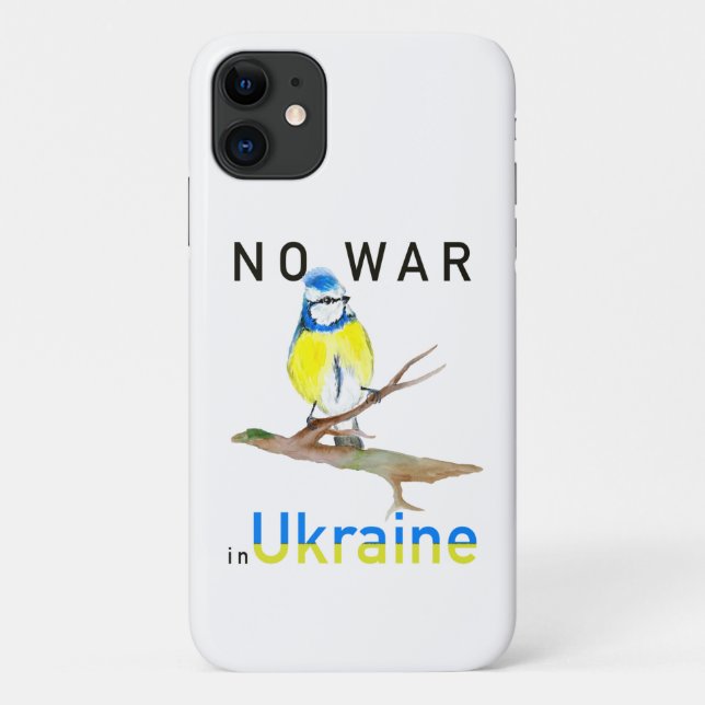 Funda De Case-Mate Para iPhone Ninguna guerra en Ucrania (Reverso)