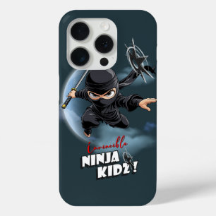 Funda Para iPhone 15 Pro Ninja Kidz Invencibles  