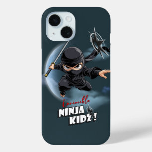 Funda Para iPhone 15 Ninja Kidz Invencibles