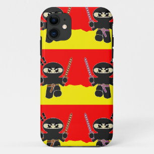 Funda Para iPhone 11 ninjas enojadas