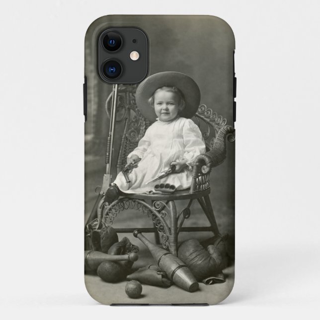 Funda De Case-Mate Para iPhone Niño Americano De 1910 (Reverso)