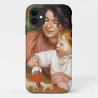 Niño con juguetes pintado por Auguste Renoir