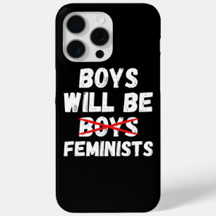 Funda Para iPhone 15 Pro Max Niño Feminista - Los chicos serán feministas II