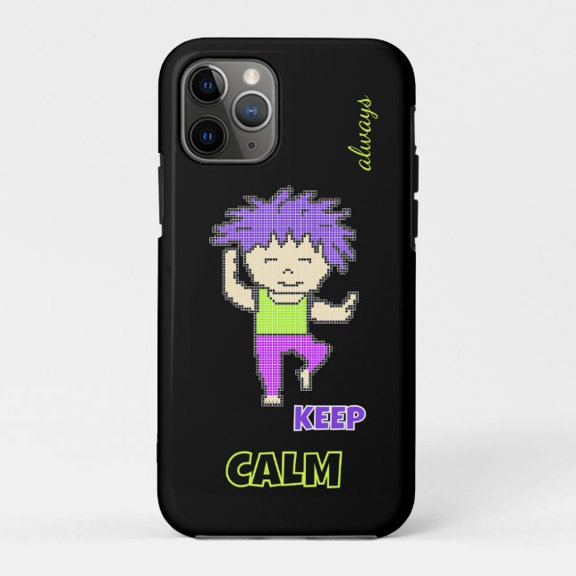 Funda De Case-Mate Para iPhone Niño pixelado (Reverso)