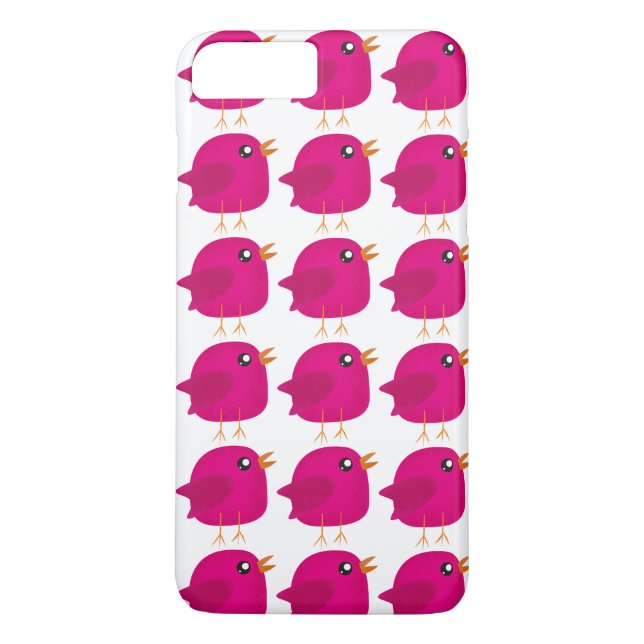 Funda De Case-Mate Para iPhone Niños adorables pájaros (Reverso)