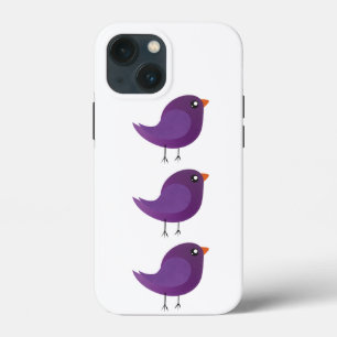 Funda Para iPhone 13 Mini Niños adorables pájaros