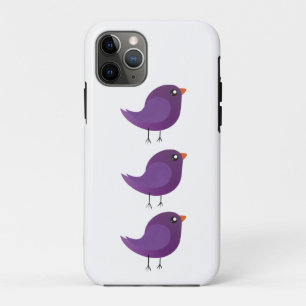 Funda Para iPhone 11 Pro Niños adorables pájaros