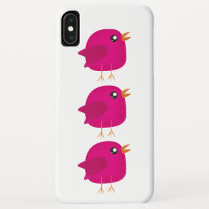 Funda Para iPhone XS Max Niños adorables pájaros