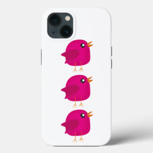 Funda Para iPhone 13 Niños adorables pájaros