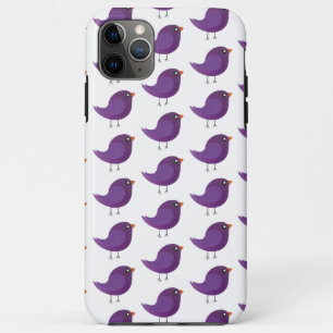 Funda Para iPhone 11 Pro Max Niños adorables pájaros