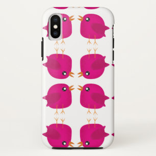 Funda Para iPhone X Niños adorables pájaros