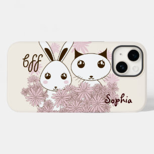 Funda Para iPhone 14 De Case-Mate Niños Chicas de amigos de animales de gatitos y co