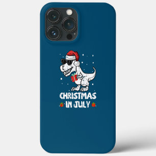 Funda Para iPhone 13 Pro Max Niños Navidad En Julio Niño Toddler T Rex