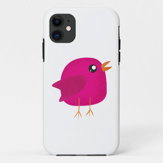 Funda De Case-Mate Para iPhone Niños pajarito lindo   (Reverso)