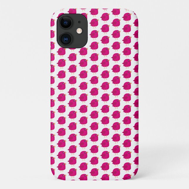 Funda De Case-Mate Para iPhone Niños pajarito lindo  (Reverso)