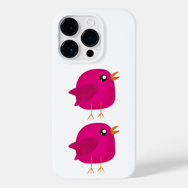 Funda De Case-Mate Para iPhone Niños pájaro lindo  (Reverso )