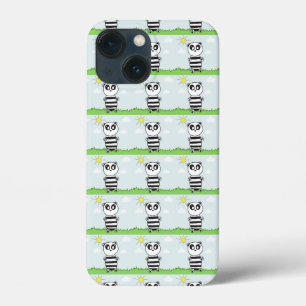 Funda Para iPhone 13 Mini Niños Panda