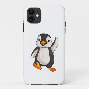 Funda Para iPhone 11 Niños Pingüinos Chicas Mujeres