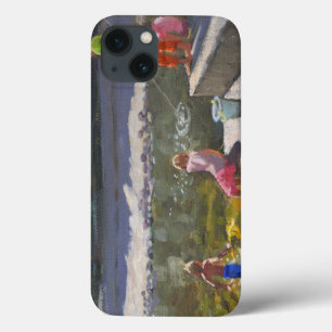 Funda Para iPhone 13 Niños que pescan Looe Cornualles 2014
