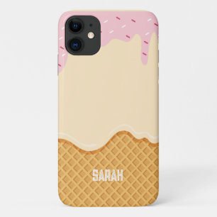 Funda Para iPhone 11 Niños únicos con helado de vainilla de personaliza