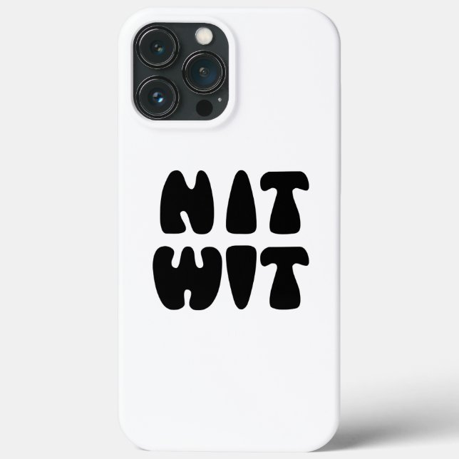 FUNDA DE Case-Mate PARA iPhone NITWIT (Reverso )