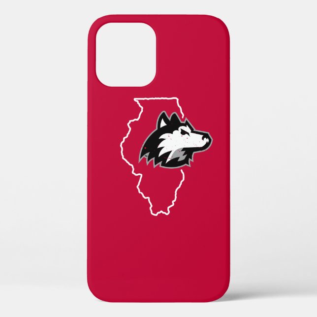 Funda De Case-Mate Para iPhone NIU Huskies Estado Love (Reverso )