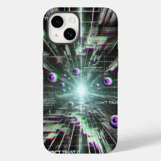 Funda Para iPhone 14 De Case-Mate 📱 "No confíes en ello" Estuche de teléfono extrañ