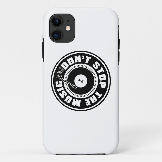 FUNDA DE Case-Mate PARA iPhone NO DETENGAN LA MÚSICA (Reverso)