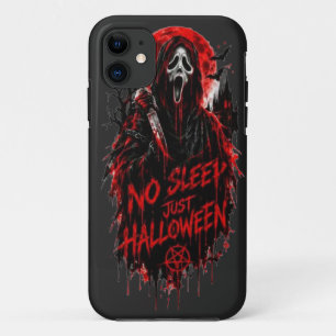 Funda Para iPhone 11 No dormir solo grito de Halloween Diseño gótico de