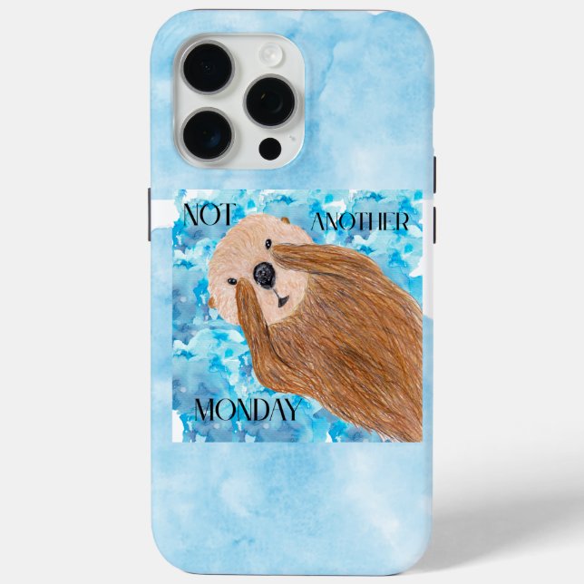 Funda De Case-Mate Para iPhone No es otro lunes (Reverso )