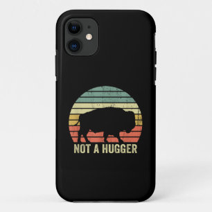 Funda Para iPhone 11 No es un abrazador divertido Introducción al Bison
