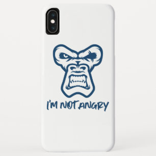 Funda Para iPhone XS Max No estoy enojado, el mono