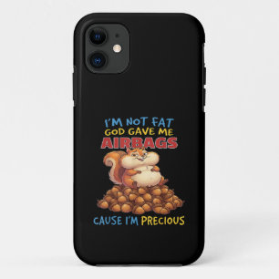 Funda Para iPhone 11 No Estoy Gorda Dios Me Dio Airbags Porque Soy Prec