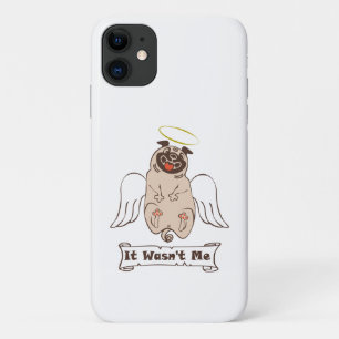 Funda Para iPhone 11 No fue una cita graciosa de ángel pug de mí