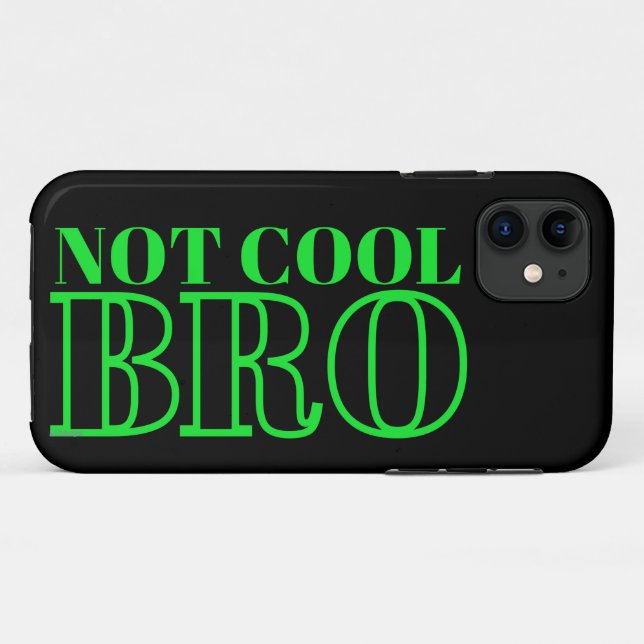 FUNDA DE Case-Mate PARA iPhone NO GUAY BRO (Reverso (horizontal))