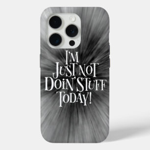 Funda Para iPhone 15 Pro No hacer cosas hoy