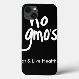 Funda Para iPhone 13 "No hay promoción de blanco negro saludable para O