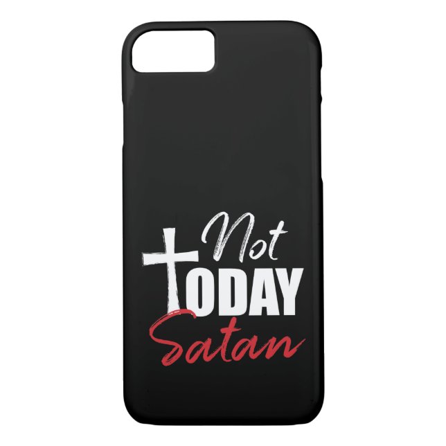 Funda De Case-Mate Para iPhone No hoy Satanás (Reverso)