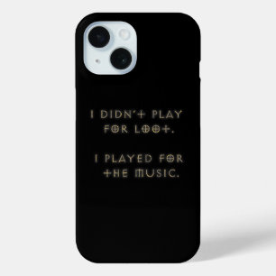 Funda Para iPhone 15 No jugé para el botín.