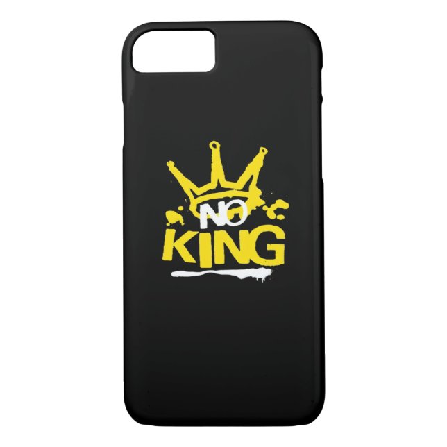 Funda De Case-Mate Para iPhone No King Minimal Clean (Reverso)