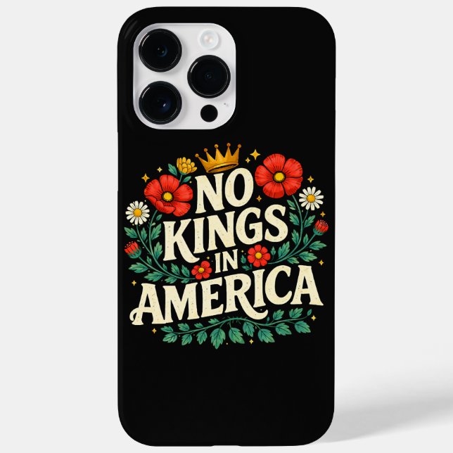 Funda De Case-Mate Para iPhone No Kings America (Reverso)