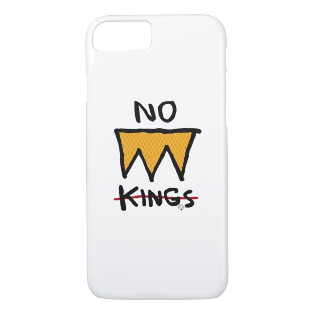 Funda De Case-Mate Para iPhone No Kings Anti Classic (Reverso)