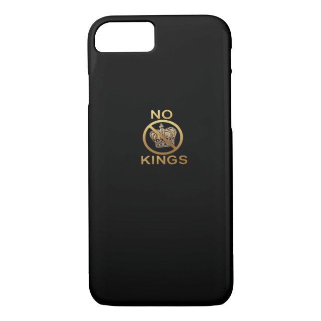 Funda De Case-Mate Para iPhone No Kings Creative Style (Reverso)