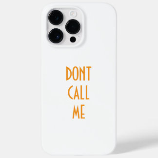 Funda Para iPhone 14 Pro Max De Case-Mate "NO ME LLAME" funda de Iphone 14 pro max