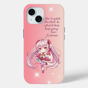 Funda Para iPhone 15 “No mires el reloj; haz lo que hace. 