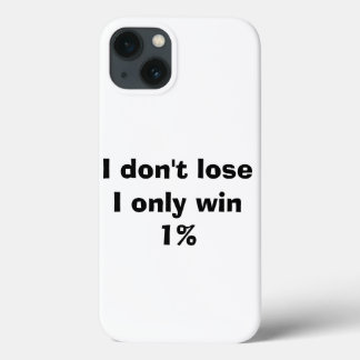 Funda Para iPhone 13 No pierdo, solo gano 1%