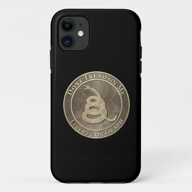 Funda De Case-Mate Para iPhone No pise en mí (Reverso)
