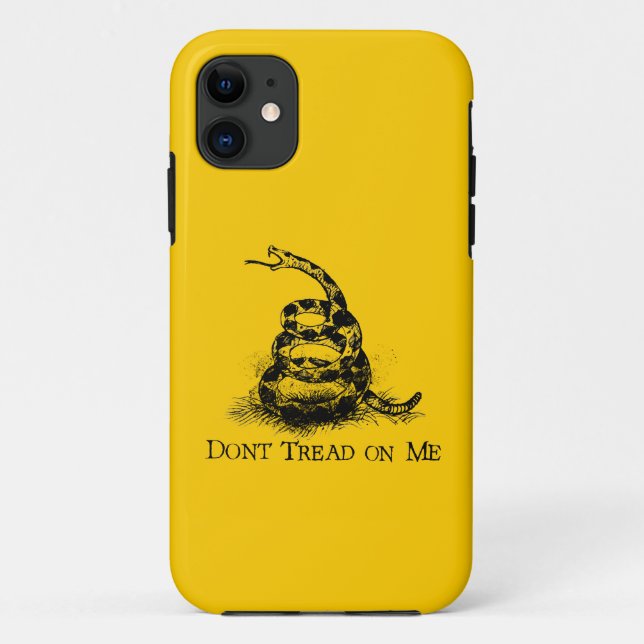 Funda De Case-Mate Para iPhone No pise en mí (Reverso)